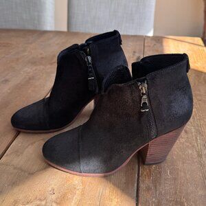 Rag & Bone Margot Black Leather Ankle Boots Size : 37.5